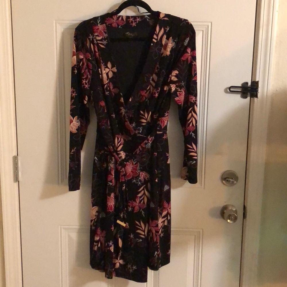 Casual wrap around dress